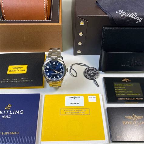 ebay breitling watch box|breitling refurbished watches.